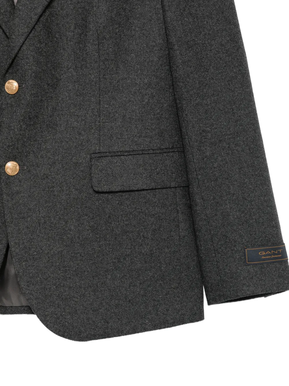 Gant Button-up blazer Grijs