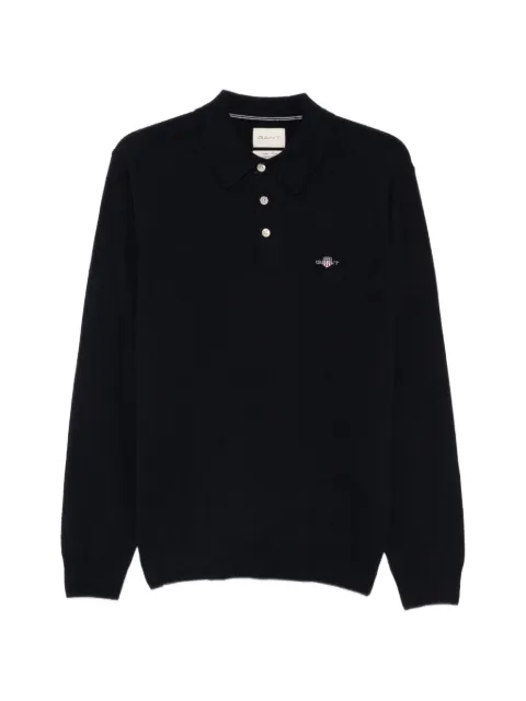 Gant superfine lambswool polo shirt