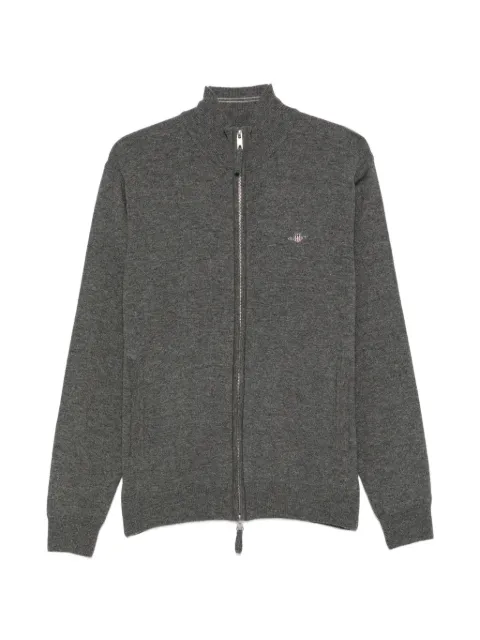 Gant zip-up cardigan