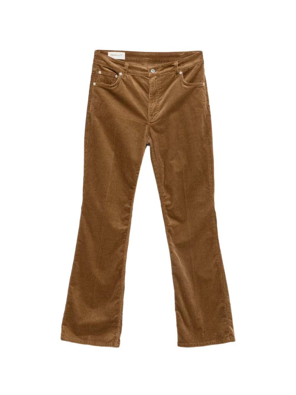 Gant corduroy flared trousers - Marrone
