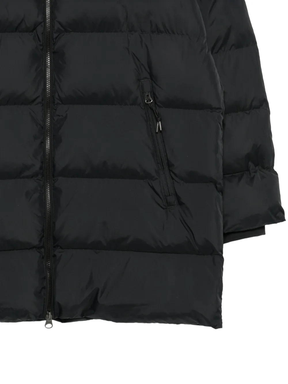 Gant Active Cloud gewatteerde jas met capuchon Zwart