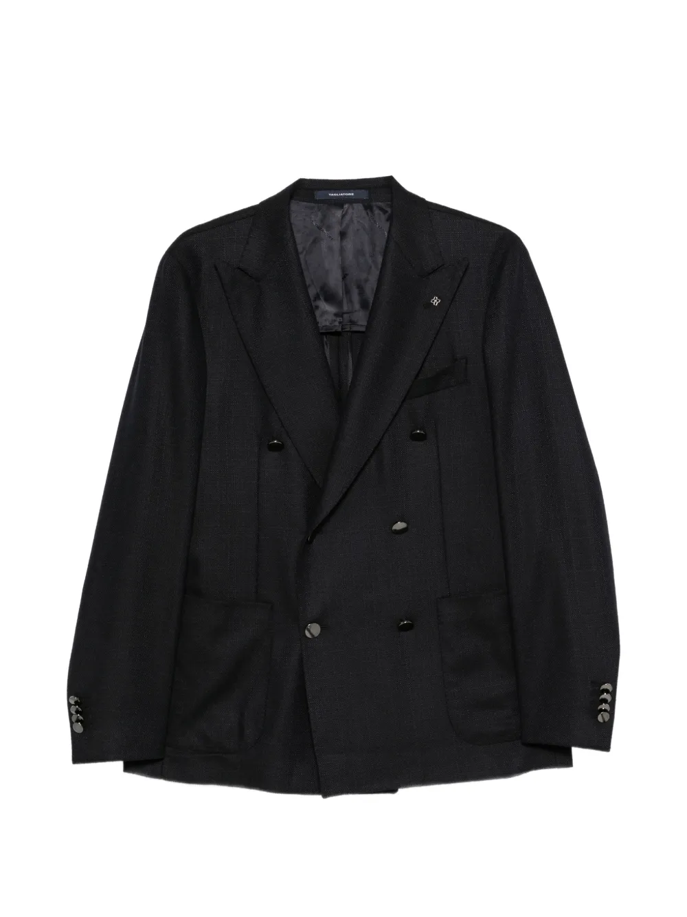 Tagliatore double-breasted blazer - Blau