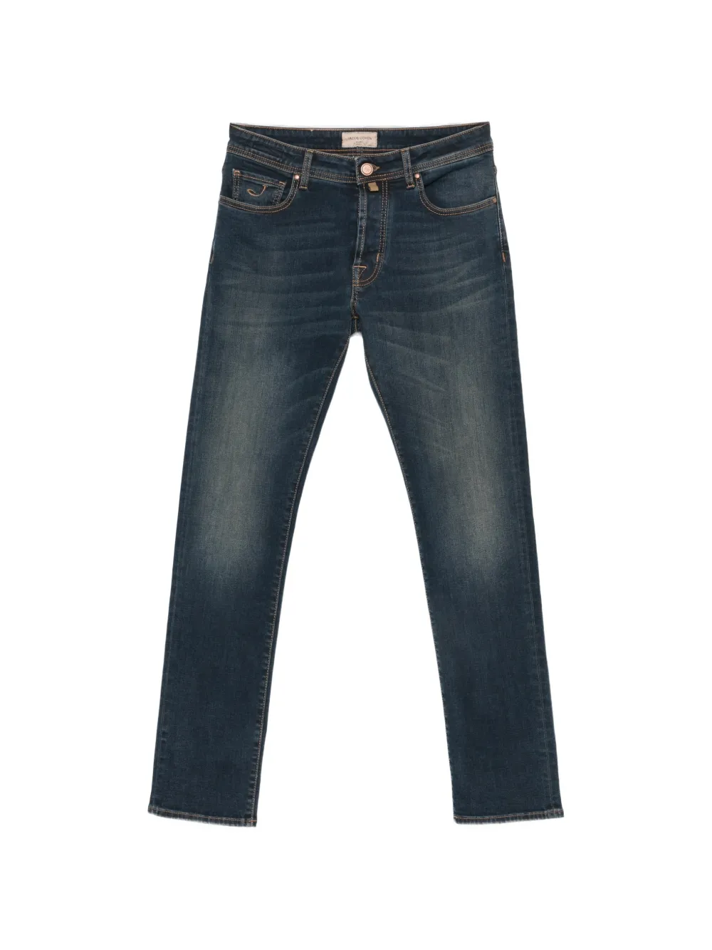 Jacob Cohën faded-effect straight-leg jeans