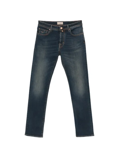 Jacob Cohën faded-effect straight-leg jeans