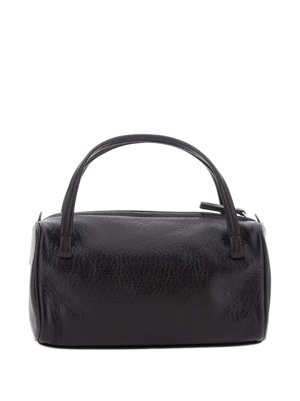 NOTHING WRITTEN Loaf broodvormige leren shopper Zwart