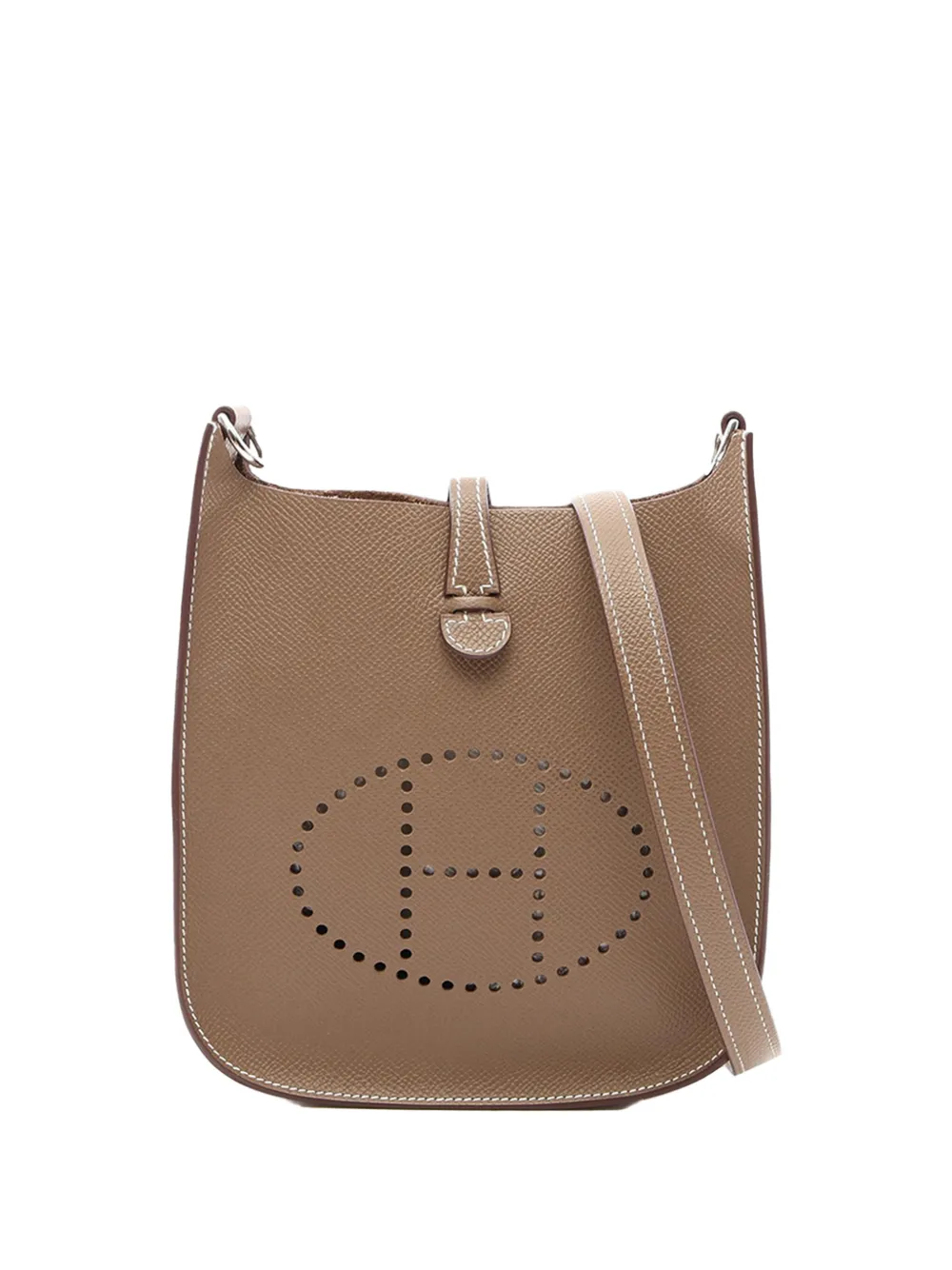 Hermès Pre-Owned 2025 Clemence Evelyne I TPM Umhängetasche - Braun