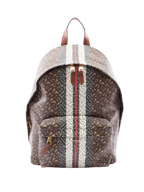 Burberry Pre-Owned 2018-2023 Monogram Stripe E-Canvas backpack