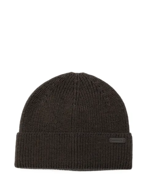 Gant Mouline-knit beanie hat