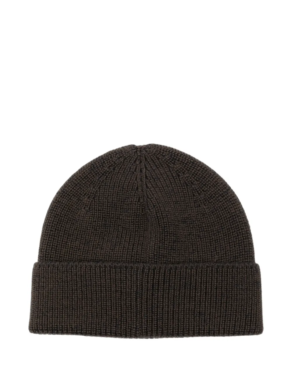 Gant Mouline-knit beanie hat Bruin