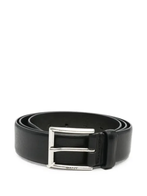 Gant logo-engraved buckle belt