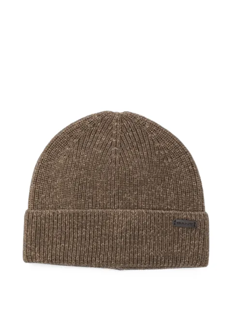 Gant Mouline ribbed-knit beanie hat