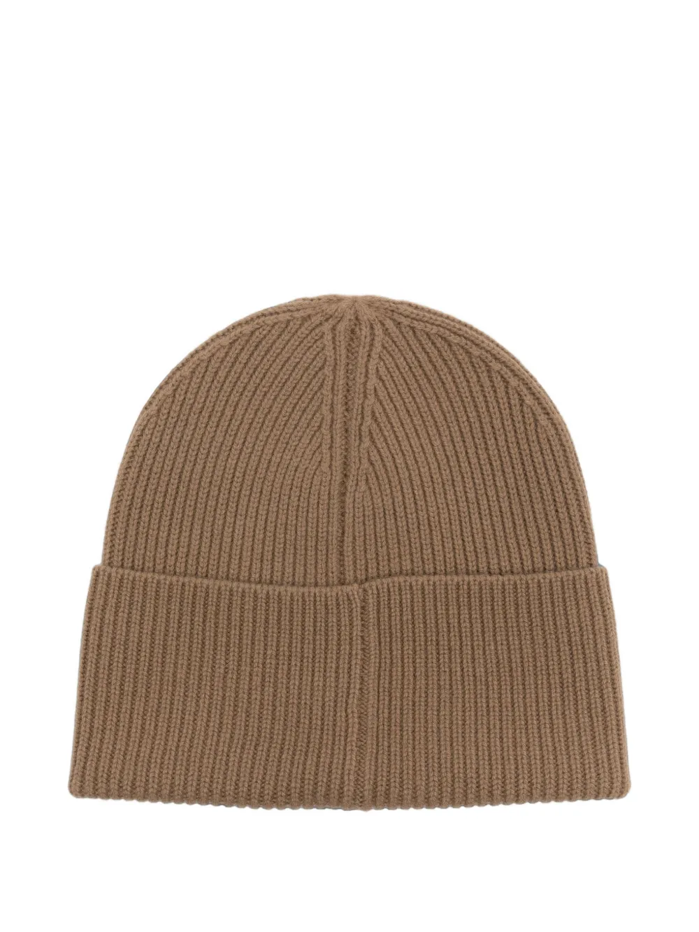 Gant Ribgebreide muts Bruin