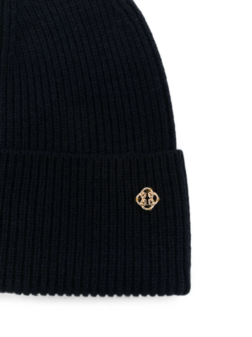 Gant Geribbelde muts Blauw