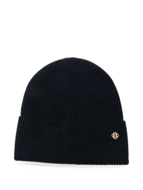 Gant ribbed wool beanie hat