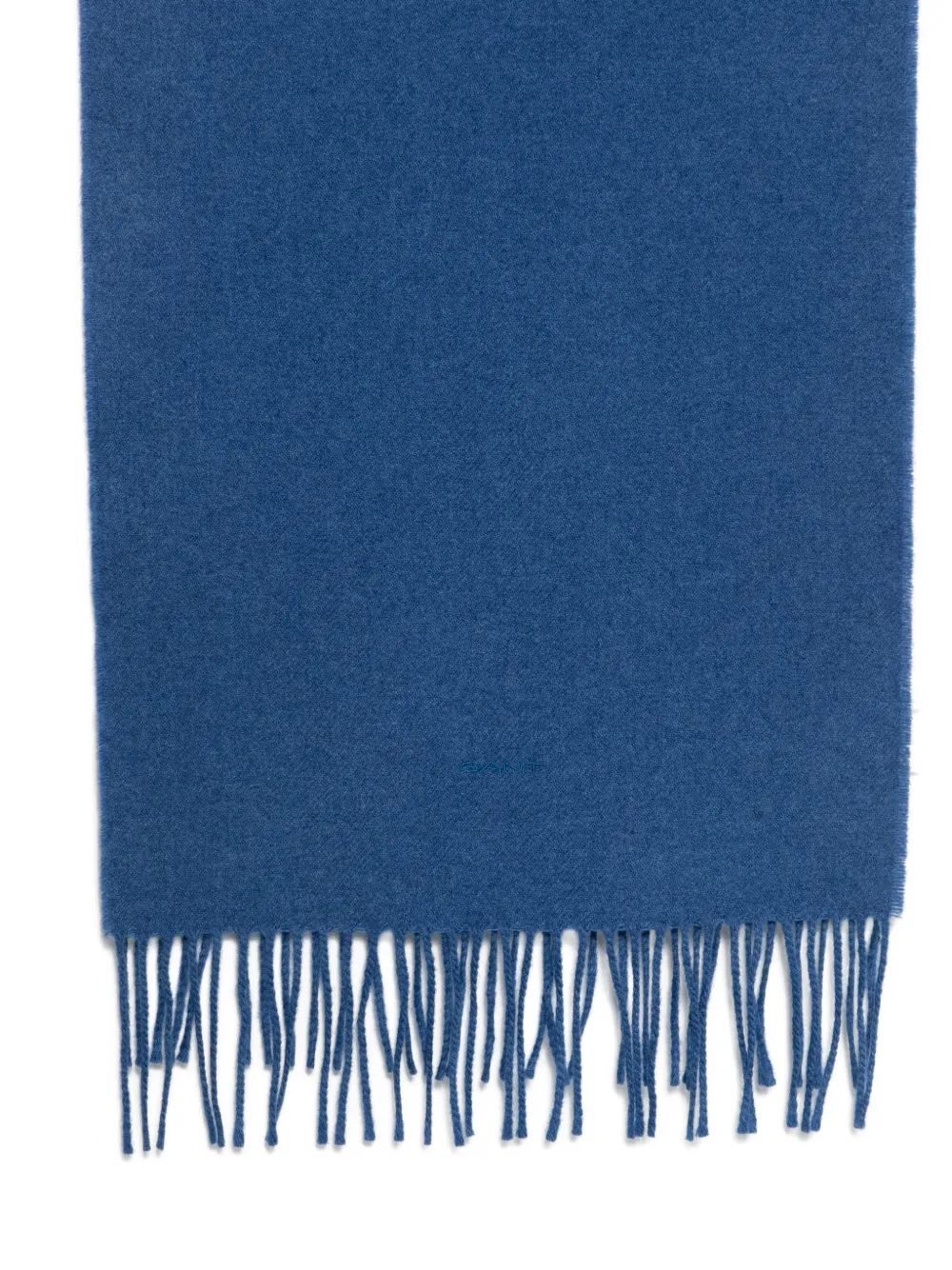Gant Sjaal met franje Blauw