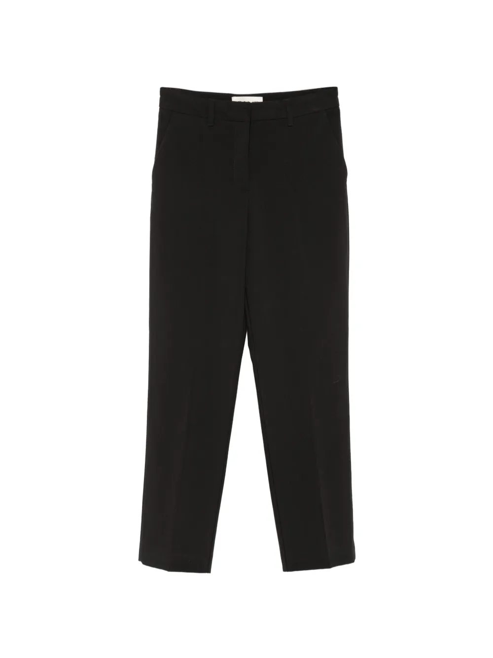 Gant slim-fit cropped trousers Zwart