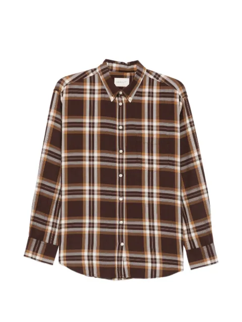 Gant checked flannel shirt