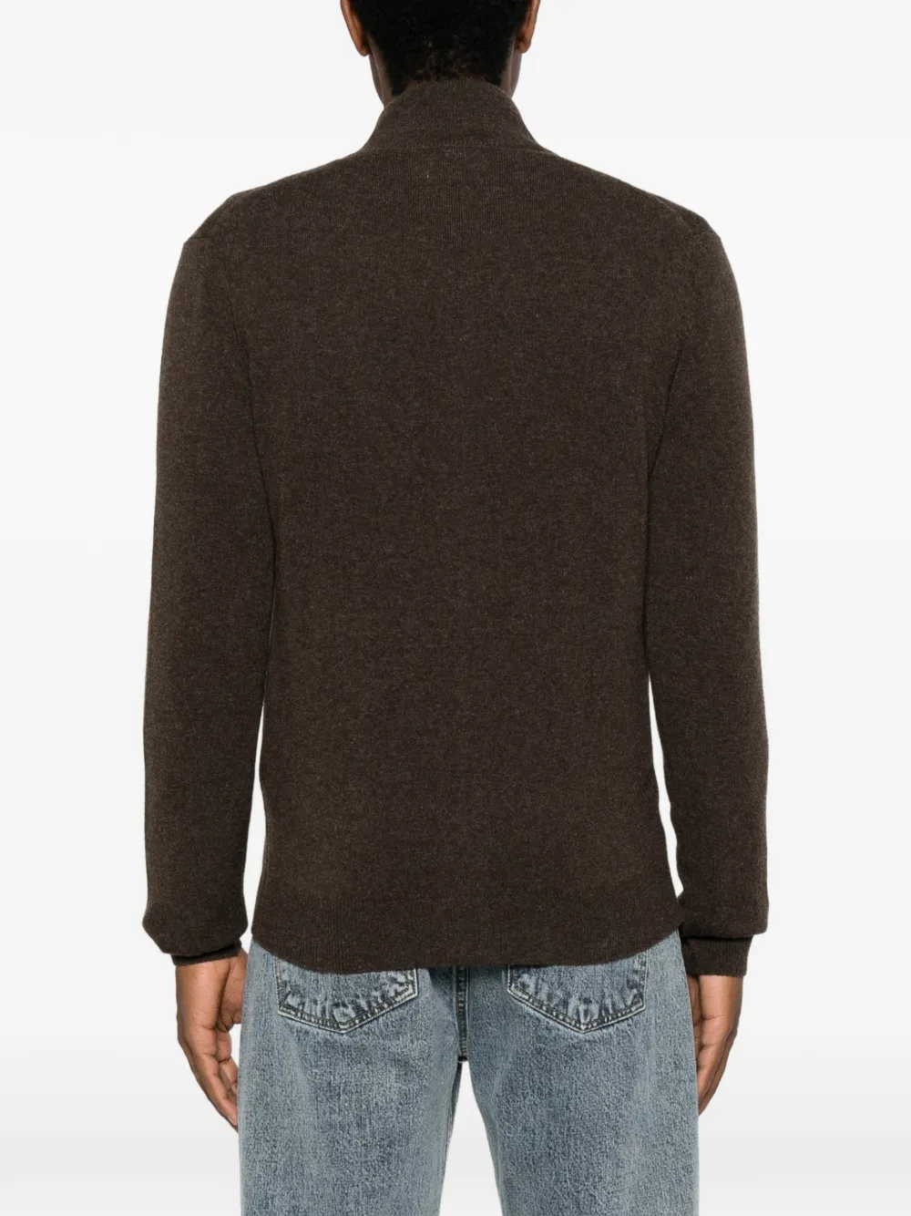 Gant Vest met rits Bruin
