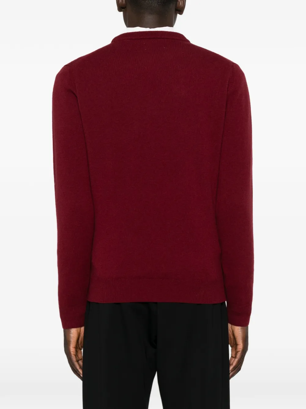 Gant Trui met geborduurd logo Rood