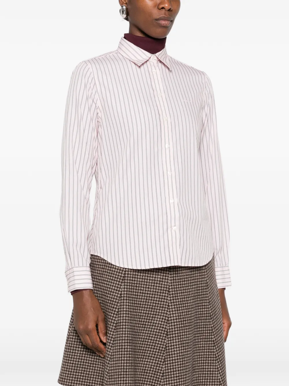 Gant Gestreept blouse Roze