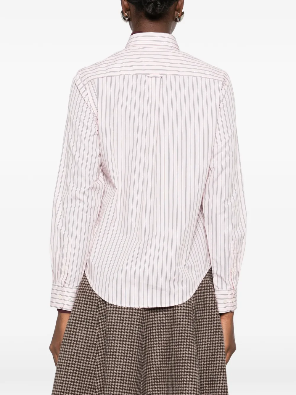 Gant Gestreept blouse Roze
