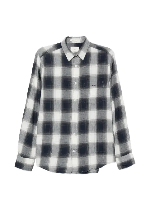 Gant Windblown check flannel shirt