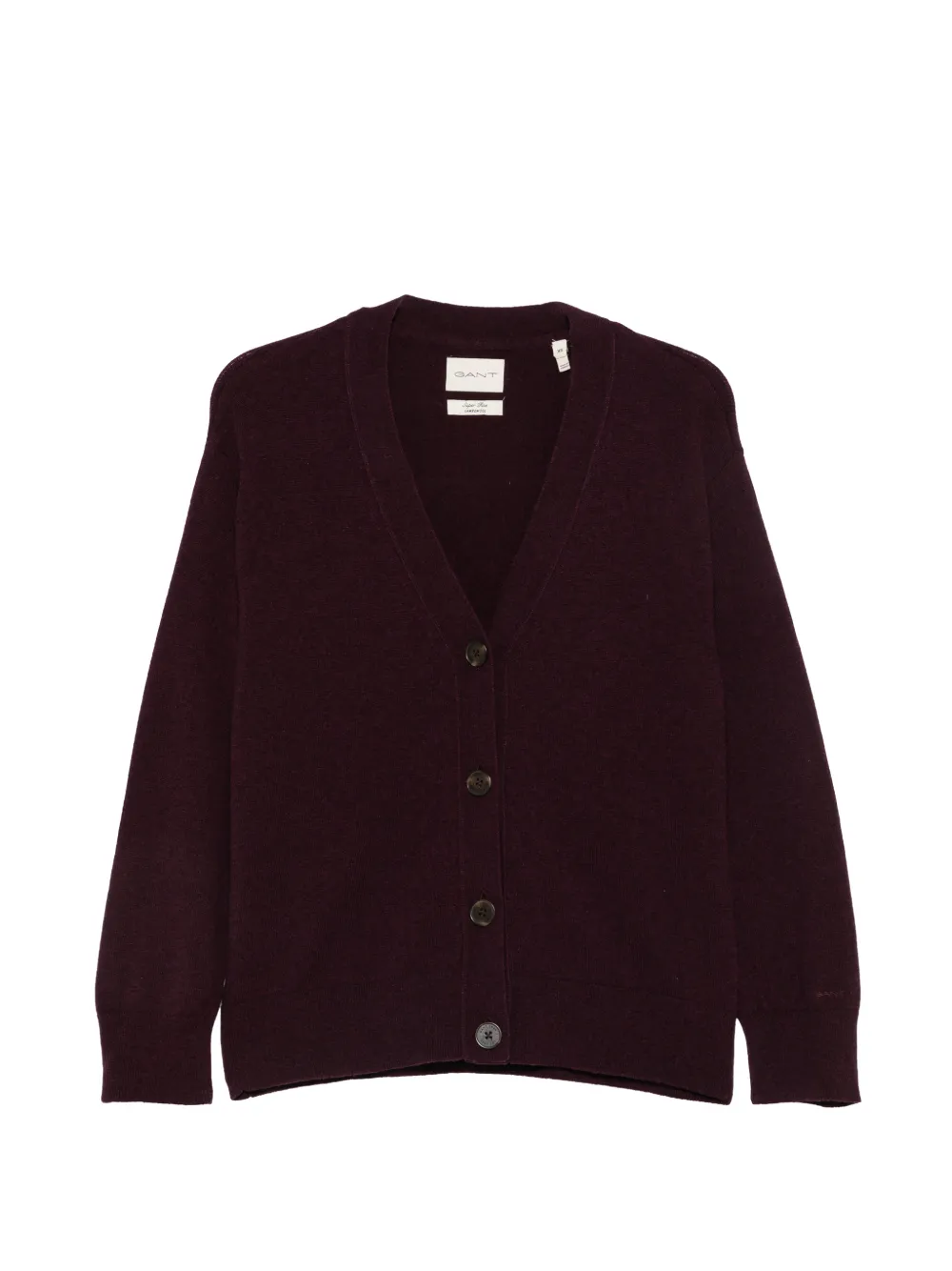 Gant button-fastening cardigan - Purple