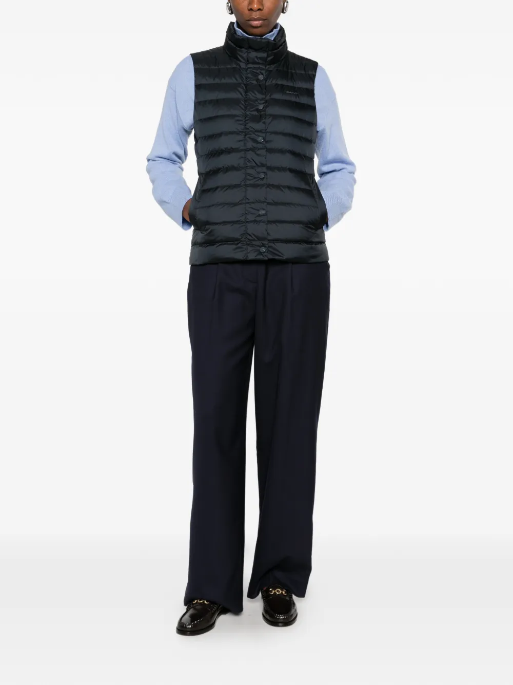 Gant Gewatteerde bodywarmer Zwart