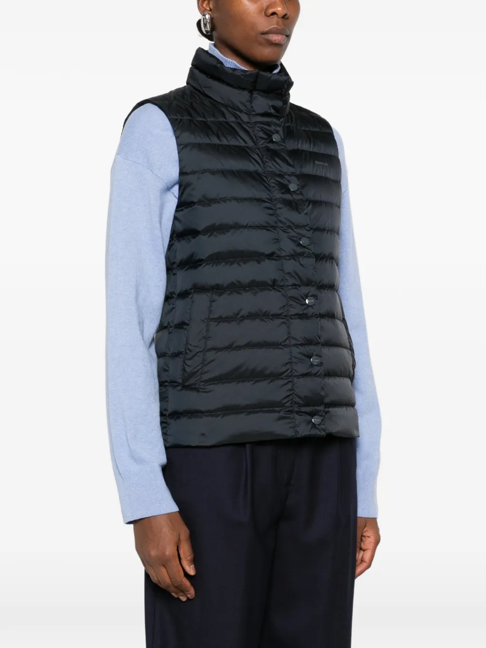 Gant Gewatteerde bodywarmer Zwart