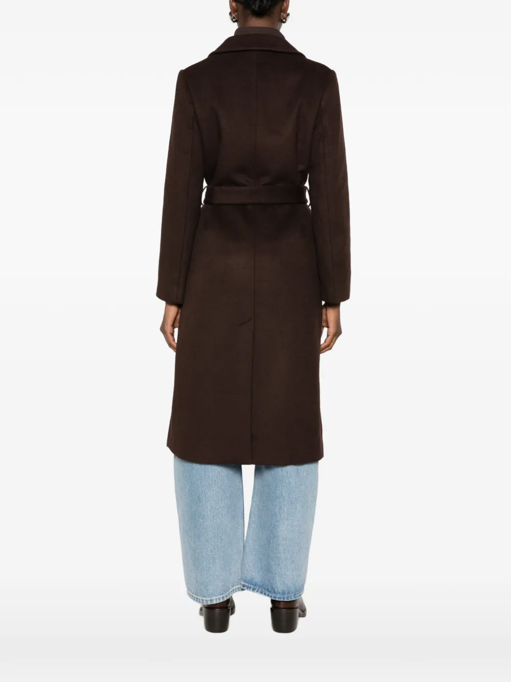 Gant Mantel met ceintuur Bruin