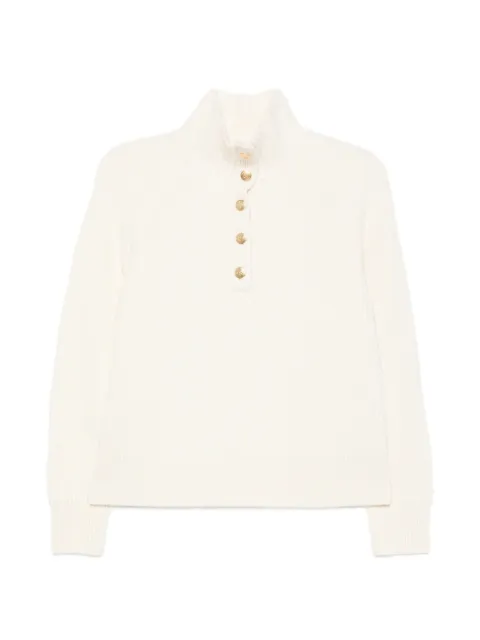 Gant ribbed button-up sweater