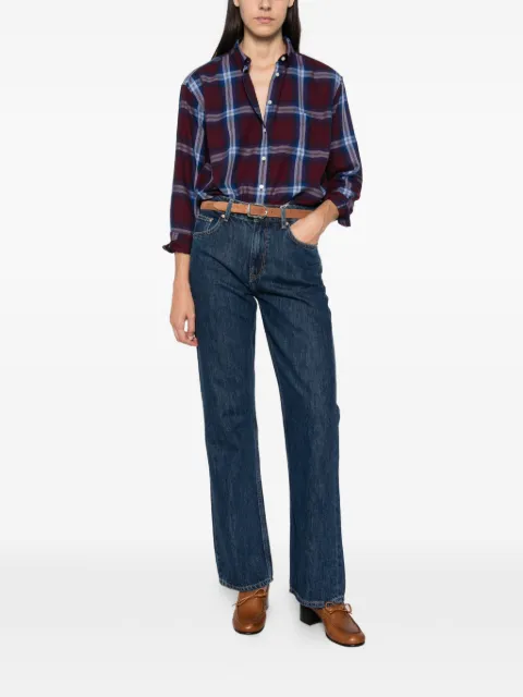 Gant checked flannel shirt