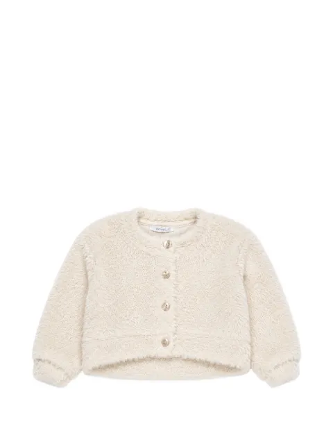 Miss Grant Kids button-up round-neck cardigan