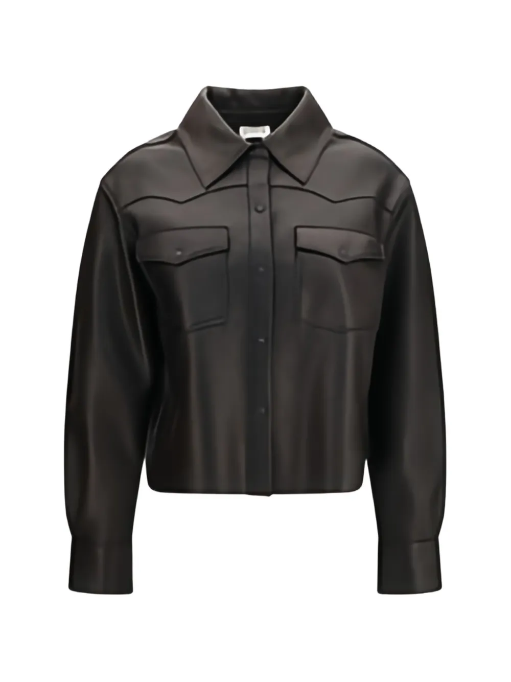 P.A.R.O.S.H. western-yoke leather jacket