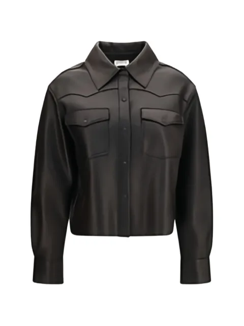 P.A.R.O.S.H. western-yoke leather jacket
