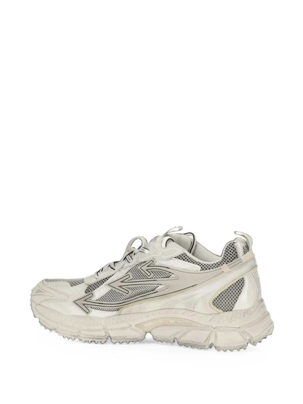Off-White Be Right Back Arrows-motif panelled sneakers Wit