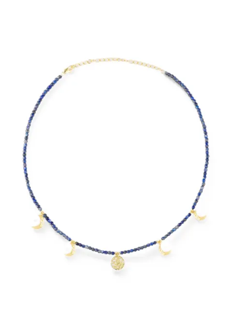 Eshvi Star Moon charm necklace