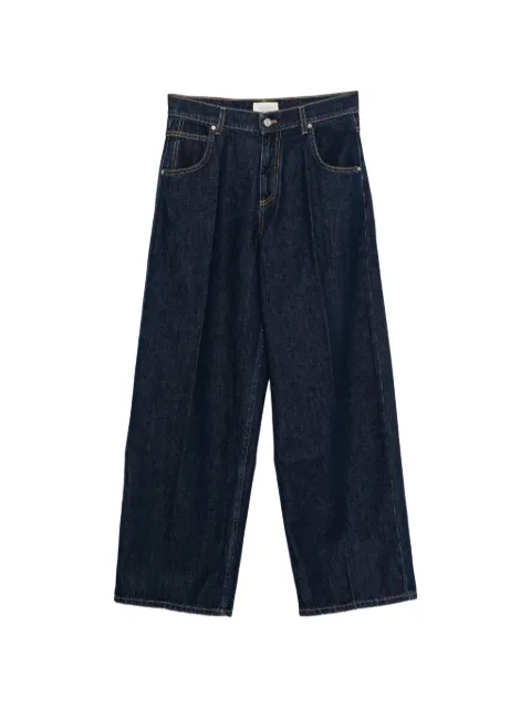 VICOLO pressed-crease wide-leg jeans