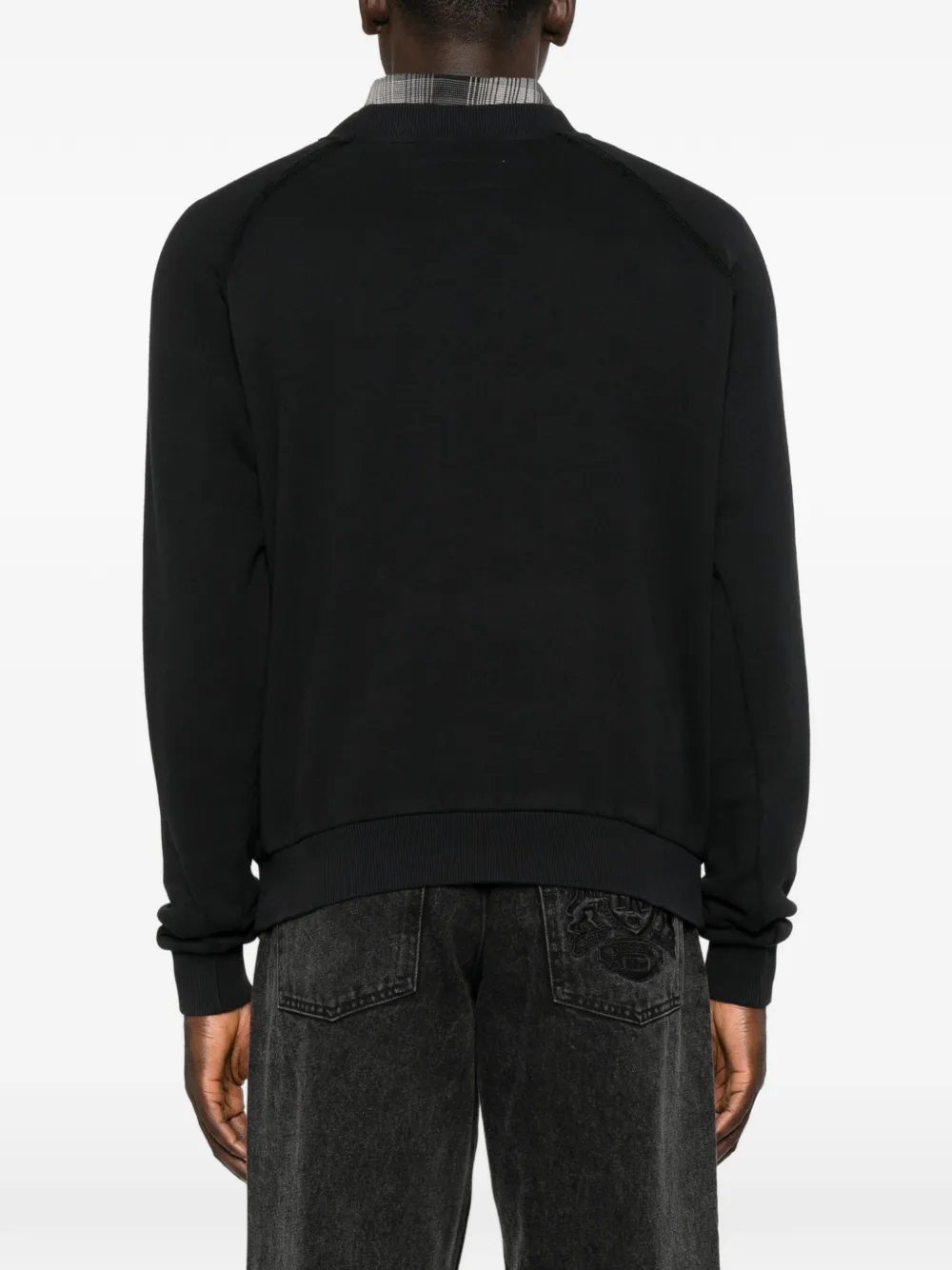 ERL Sweater met print Zwart