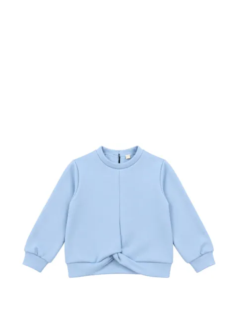Miss Grant Kids knot-detail sweatshirt