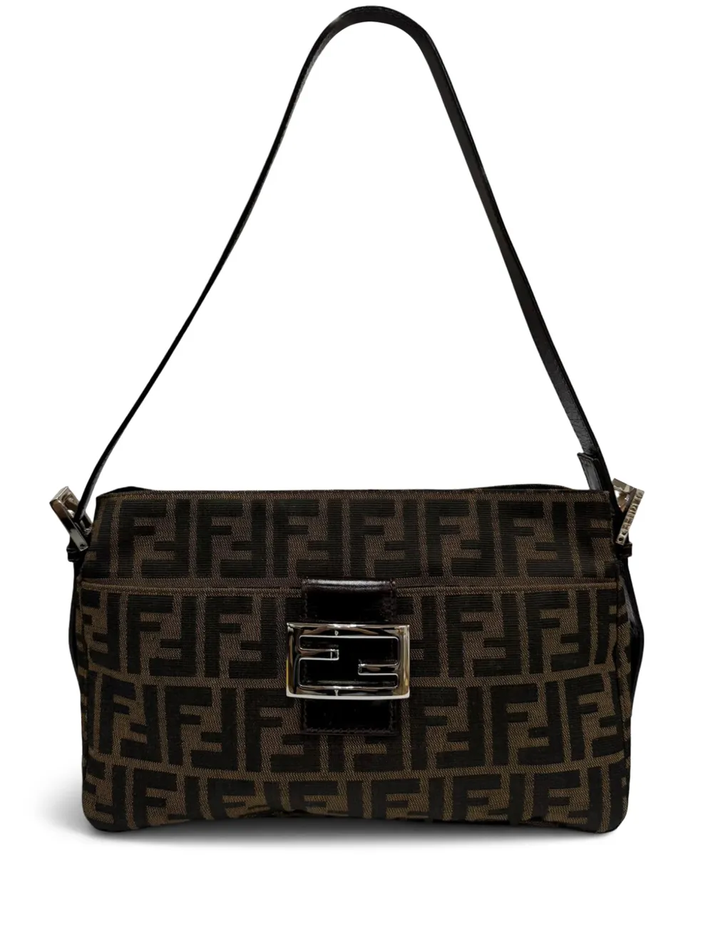 Fendi Pre-Owned 20th Century Zucca Schultertasche - Braun