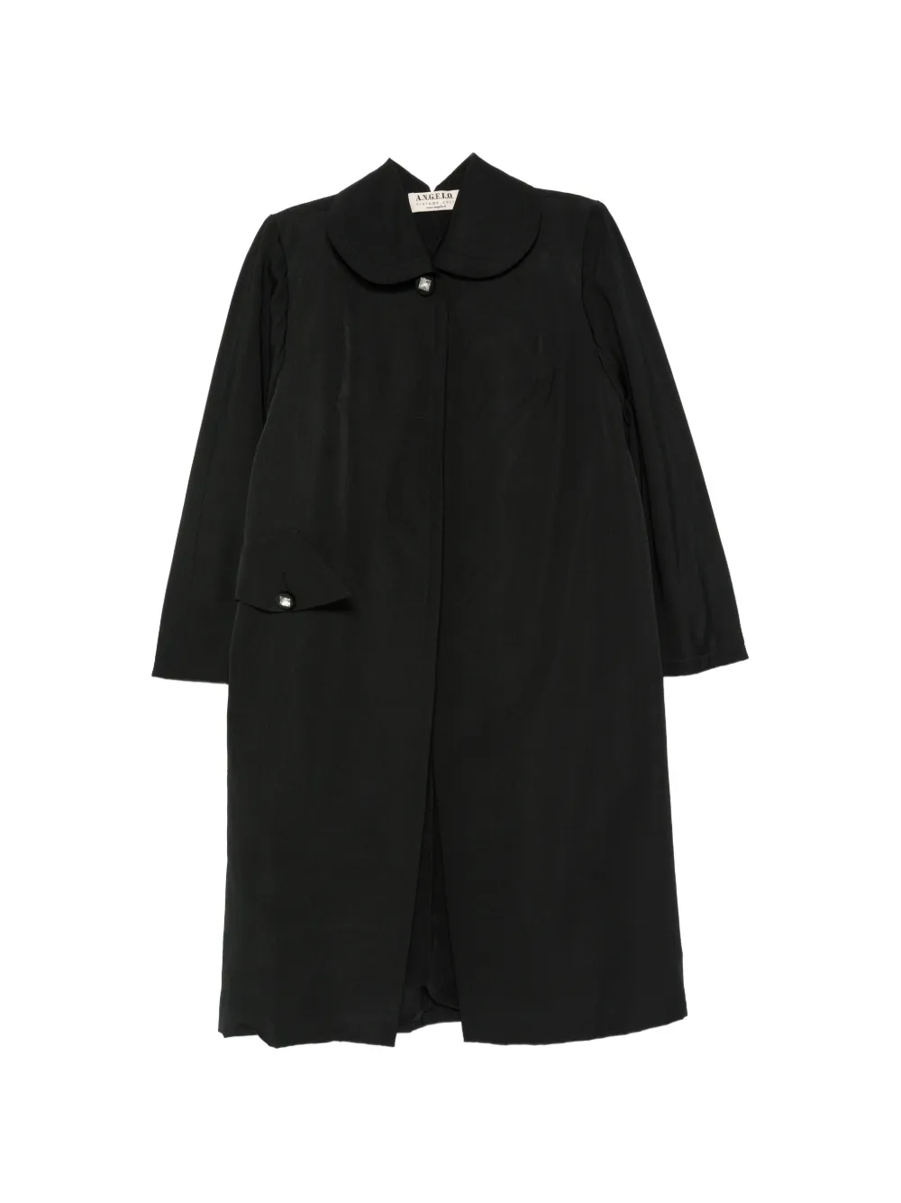 A.N.G.E.L.O. Vintage Cult 1950s Peter Pan collar coat - Schwarz
