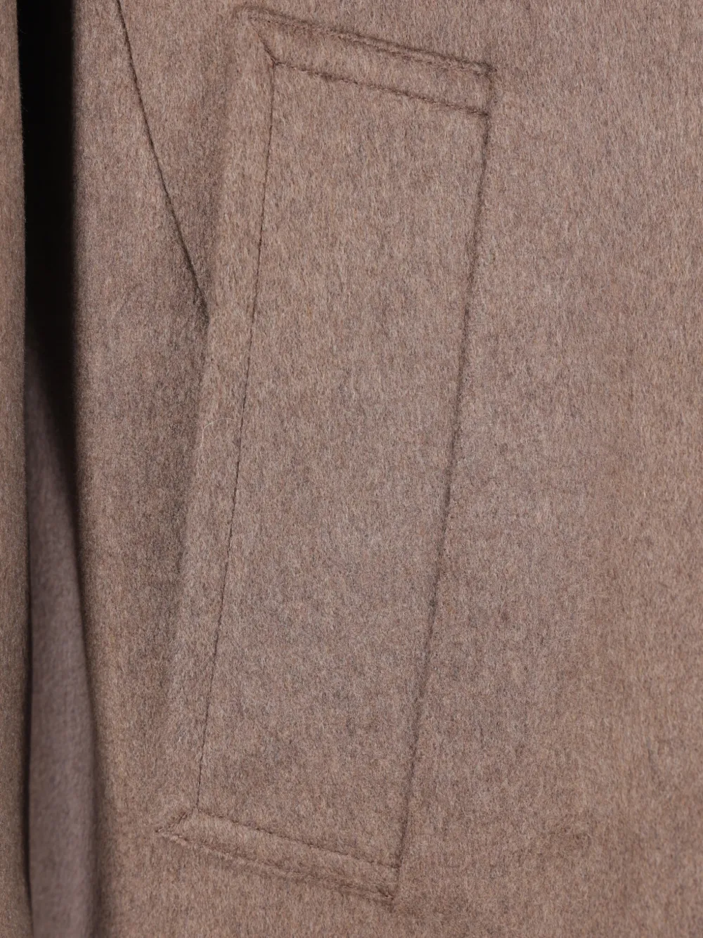 Lardini concealed-fastening coat Bruin