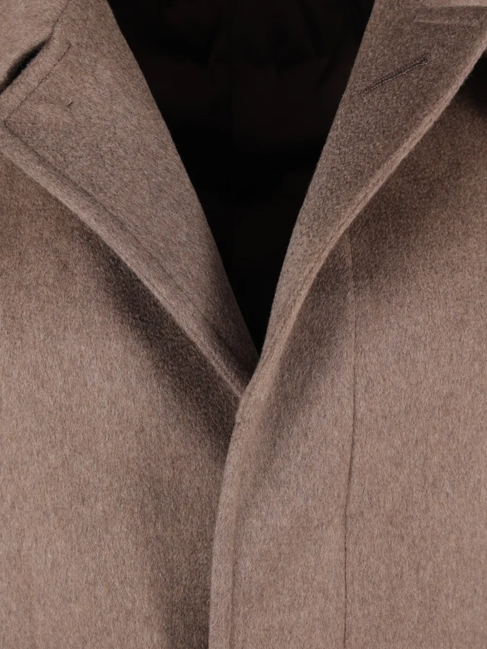 Lardini concealed-fastening coat Bruin
