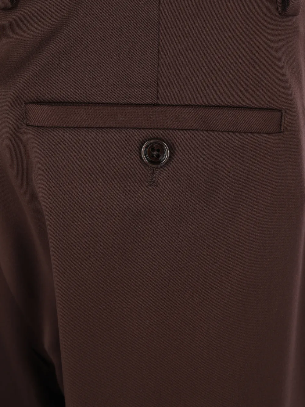 Lardini pleated trousers Bruin