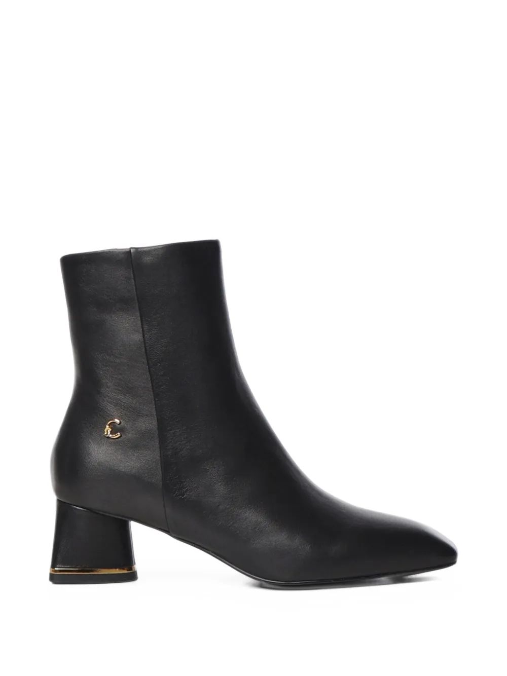 Coccinelle C-Everyday logo-plaque boots - Nero