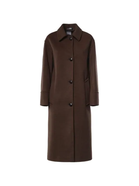 ALISHEVA button-up collared coat