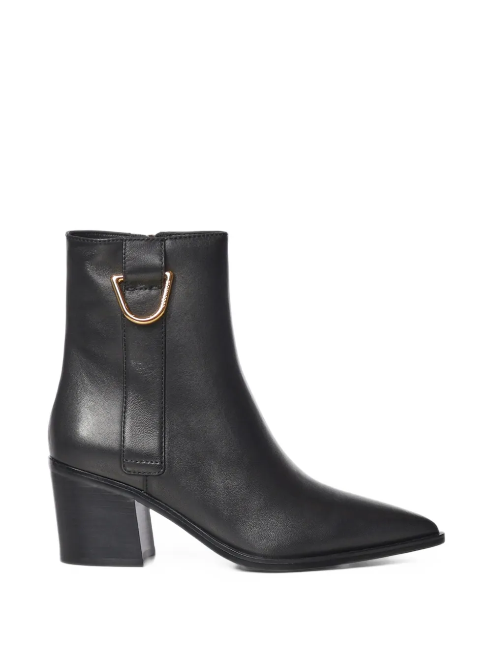 Coccinelle pointed-toe buckled boots - Nero
