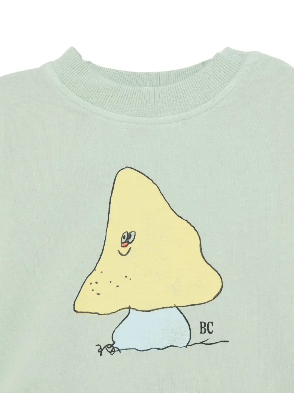 Bobo Choses graphic-print long-sleeve sweatshirt Groen