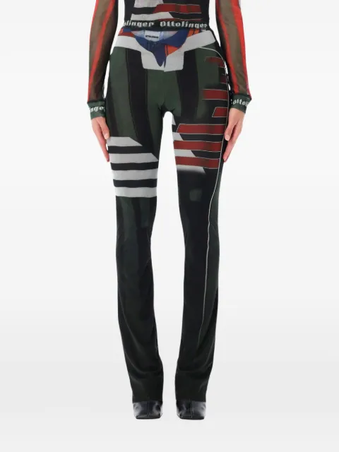 Ottolinger Sporty Polo graphic-print logo-waistband trousers